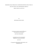 PROMOTER CHARACTERIZATION AND PROTEIN IDENTIFICATION OF THE PH1 GENE THAT REGULATES CHROMOSOME PAIRING IN  WHEAT (TRITICUM AESTIVUM)