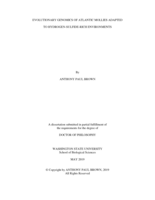 EVOLUTIONARY GENOMICS OF ATLANTIC MOLLIES ADAPTED TO HYDROGEN-SULFIDE-RICH ENVIRONMENTS