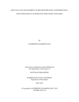 LIFE CYCLE AND MANAGEMENT OF MELOIDOGYNE HAPLA (NORTHERN ROOT-KNOT NEMATODE) IN WASHINGTON WINE GRAPE VINEYARDS