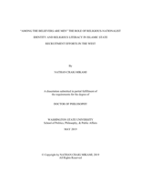 “AMONG THE BELIEVERS ARE MEN”: THE ROLE OF RELIGIOUS-NATIONALIST IDENTITY AND RELIGIOUS LITERACY IN ISLAMIC STATE RECRUITMENT EFFORTS IN THE WEST