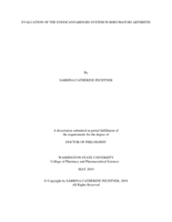 EVALUATION OF THE ENDOCANNABINOID SYSTEM IN RHEUMATOID ARTHRITIS