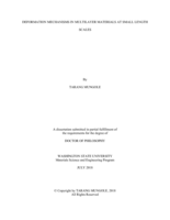 DEFORMATION MECHANISMS IN MULTILAYER MATERIALS AT SMALL LENGTH SCALES
