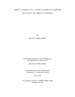 There’s a Leader in You!: A Critical Mapping of Leadership Discourse in the American University