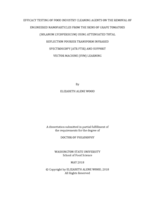 EFFICACY TESTING OF FOOD INDUSTRY CLEANING AGENTS ON THE REMOVAL OF ENGINEERED NANOPARTICLES FROM THE SKINS OF GRAPE TOMATOES (SOLANUM LYCOPERSICUM) USING ATTENUATED TOTAL REFLECTION FOURIER TRANSFORM INFRARED SPECTROSCOPY (ATR FT-IR) AND SUPPORT VECTOR MACHINE (SVM) LEARNING