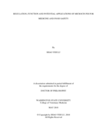 REGULATION, FUNCTION AND POTENTIAL APPLICATIONS OF MICROCIN PDI FOR MEDICINE AND FOOD SAFTEY