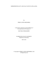 Disproportionality and Coal Waste in Appalachia