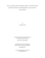 SILICA NANOSTRUCTURE PLATFORM FOR AFFINITY CAPTURE OF TUMOR-DERIVED EXOSOMES AND OTHER BIOMEDICAL APPLICATIONS OF NANOMATERIALS
