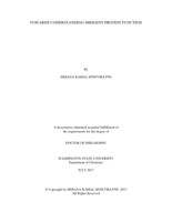 TOWARDS UNDERSTANDING DIRIGENT PROTEIN FUNCTION