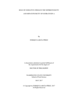 ROLE OF OXIDATIVE STRESS IN THE NEPHROTOXICITY AND HEPATOTOXICITY OF OCHRATOXIN A