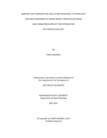 Mapping high-temperature adult-plant resistance to stripe rust (Puccinia striiformis) in spring wheat (Triticum aestivum) and characterisation of their interaction on a molecular level
