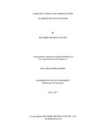 Eu(III) Solvation and Complexation in Mixed Solvent Systems