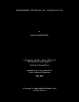 A MOUSE MODEL FOR STUDYING LINE-1 REGULATION IN VIVO