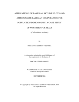 Applications of Bayesian skyline plots and approximate Bayesian computation for population demography: A case study of Northern Fur Seals (Callorhinus ursinus)
