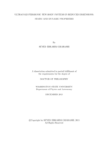 ULTRACOLD FERMIONIC FEW-BODY SYSTEMS IN REDUCED DIMENSIONS: STATIC AND DYNAMIC PROPERTIES