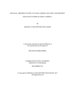 One Goal, Different Paths: Cultural Models, HIV/AIDS, and Minority Health Outcomes in Urban America