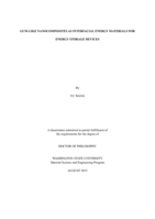 Gum-Like Nanocomposites as Interfacial Energy Materials for Energy Storage Devices