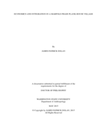 Economics and Integration in a Marpole Phase Plank House Village
