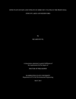 Effects of Oxygen and Nitrate on Mercury Cycling in the profundal Zone of Lakes and Reservoirs