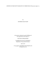 Genetics of drought tolerance in common bean (Phaseolus vulgaris L.)