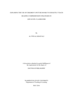 Exploring the use of Children's Picture Books to Explicitly Teach Reading Comprehension Strategies in Libyan EFL Classrooms