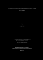 A Collaborative Defense Framework Against DDoS Attacks in Networks