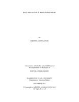 Race and Nation in White-Power Music