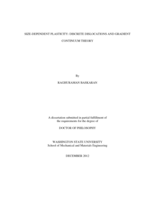 Size-dependent plasticity: Discrete dislocations and gradient continuum theory