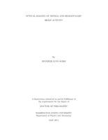 Optical Imaging of Neural and Hemodynamic Brain Activity