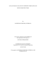 Local Buckling Analysis of Composite Corrugated and Honeycomb Structures