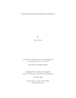 Fracture-directed Steerable Needles