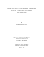 NANOPLASTIC AND NANOMATERIALS IN TERRESTRIAL SYSTEMS: ENVIRONMENTAL CONCERNS AND CHALLENGES