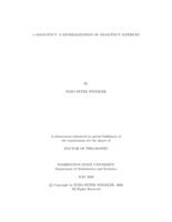 Alpha Adjacency: A Generalization of Adjacency Matrices