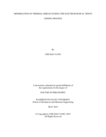 Minimization of Thermal Spread During the Electrosurgical Tissue Joining Process