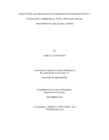 STRUCTURES AND MEANINGS IN SUBSISTENCE FOOD PRODUCTION: A PLURALISTIC, HORIZONTAL, POST-CAPITALIST SOCIAL MOVEMENT IN THE GLOBAL NORTH