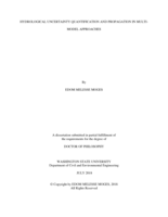 HYDROLOGICAL UNCERTAINTY QUANTIFICATION AND PROPAGATION IN MULTI-MODEL APPROACHES