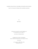 Learning from Human Teachers: Supporting How People Want to Teach in Interactive Machine Learning