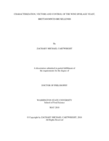 Characterization, Vectors and Control of the Wine Spoilage Yeast, Brettanomyces bruxellensis