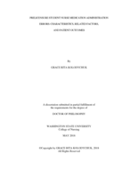 Prelicensure Student Medication Administration Errors: Characteristics, Related Factors and Patient Outcomes