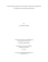 CHARACTERIZING MIXED LIGAND F-ELEMENT COMPLEXES FOR IMPROVED AN(III)/LN(III) SEPARATIONS