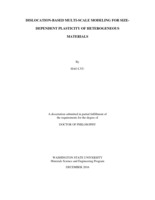 DISLOCATION-BASED MULTI-SCALE MODELING FOR SIZE-DEPENDENT PLASTICITY OF HETEROGENEOUS  MATERIALS