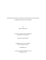 Crossroads of stress and disease:the influence of road runoff on amphibian disease susceptibility
