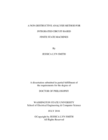 A Non-destructive Analysis Method for Integrated Circuit-Based Finite State Machines