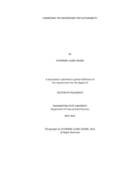 Harnessing the Microbiome for Sustainability