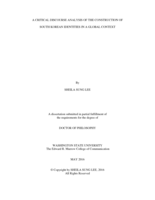 A Critical discourse analysis of the construction of South Korean identities in a global context