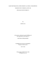 SLEEP DISTURBANCES AFTER CHRONIC ALCOHOL CONSUMPTION: HOMEOSTATIC DYSREGULATION OR CIRCADIAN DESYNCHRONY?