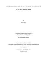 NOVEL BIOSENSOR: THE STUDY OF A DUAL IONOPHORE CONCEPT BASED ON AN ION-SELECTIVE ELECTRODE