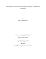 Behavioral Ecology of Tobacco and Cannabis Use Among Aka Foragers of the Congo Basin