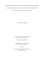 RARE-EARTH FRACTIONATION AND MINERALIZATION DURING HYDROTHERMAL AND SUPERGENE MODIFICATIONS OF A CARBONATITE STOCKWORK IN THE BEAR LODGE ALKALINE COMPLEX, WYOMING