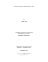 The Perceptions of Social Media in Libya