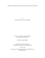LIQUEFACTION-INDUCED DOWNDRAG ON PILES AND DRILLED SHAFTS